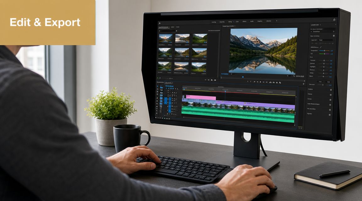 Editing and Exporting for Professional Results