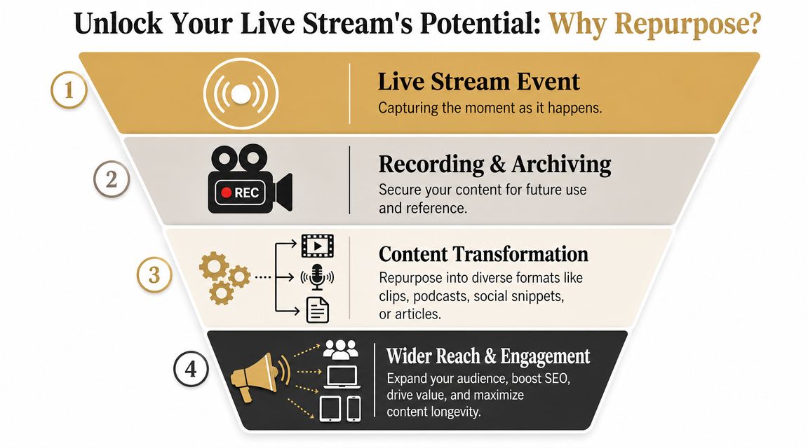Why You Should Record Live Streams for Repurposing