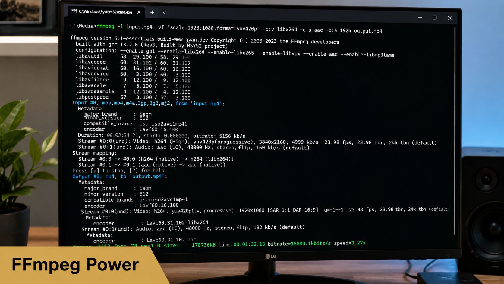 The Command Line Approach Using ffmpeg for Power Users