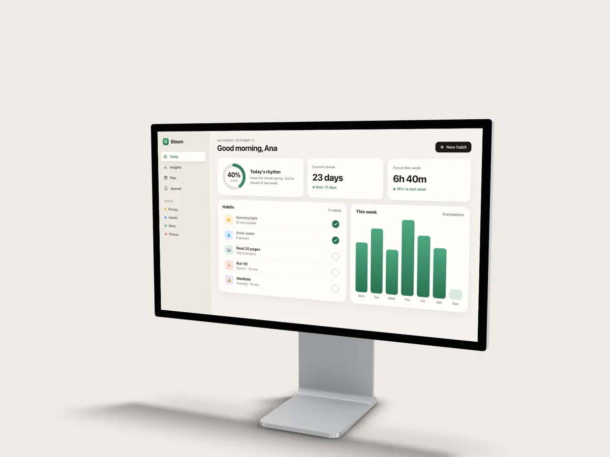 Studio Display rendered in 3D by SmoothCapture