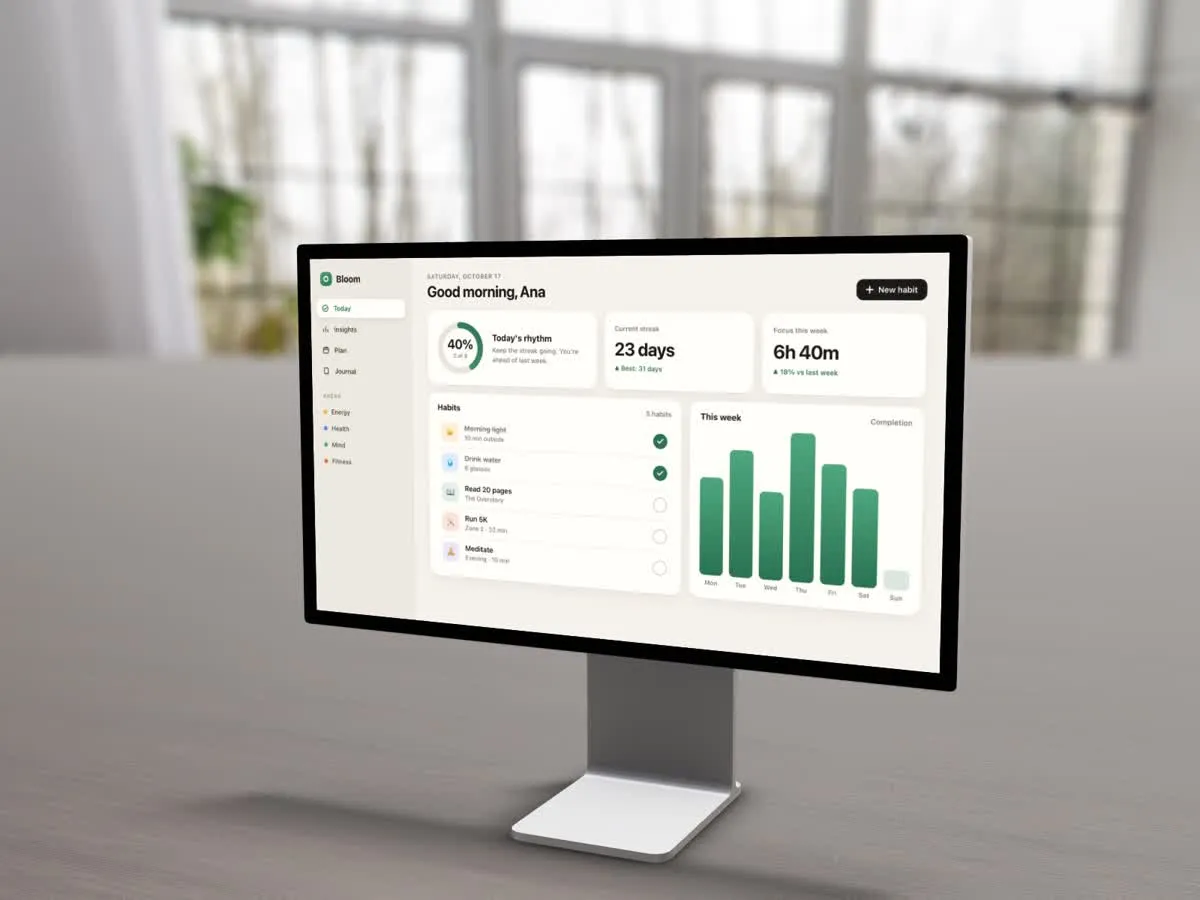 Studio Display rendered in 3D by SmoothCapture