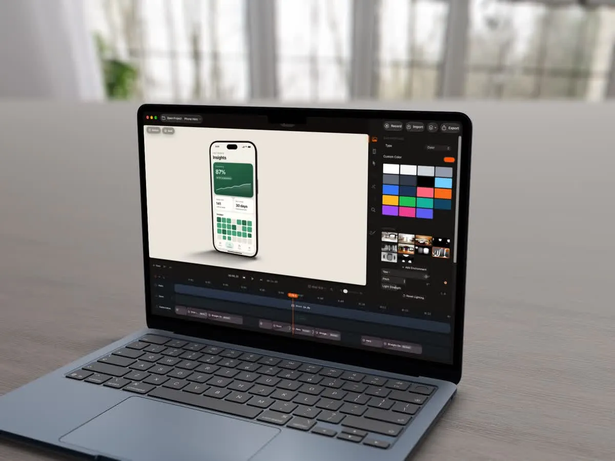 MacBook Air and Pro rendered in 3D by SmoothCapture